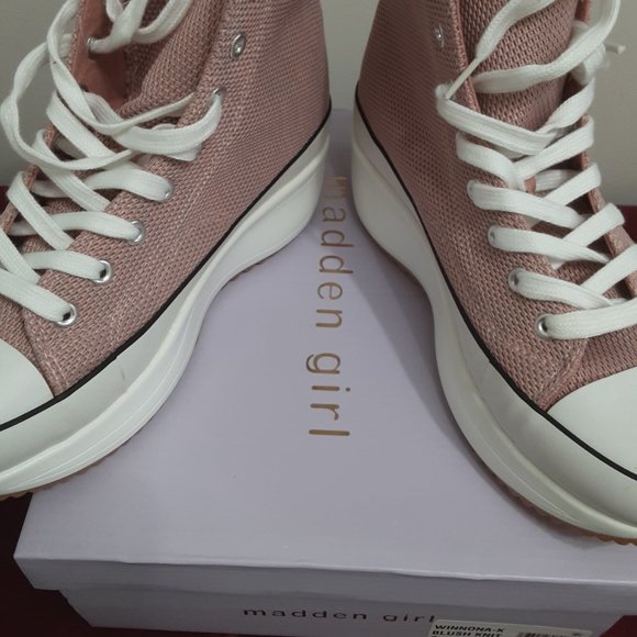 Madden Girl High Top Platform  Sneaker. Sz 9 - Picture 7 of 7